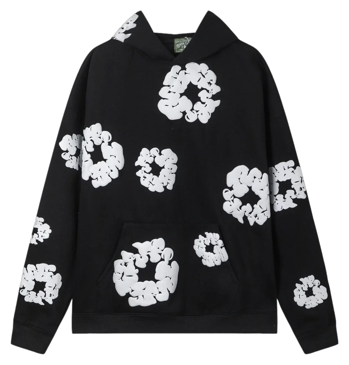 Wreath Heavyweight Fleece Set — Black