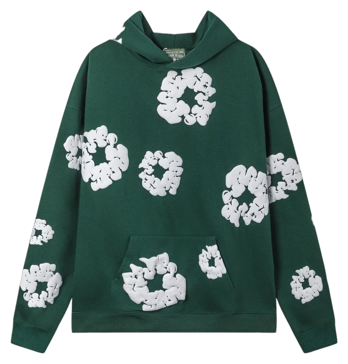 Wreath Heavyweight Fleece Set — Forest Green