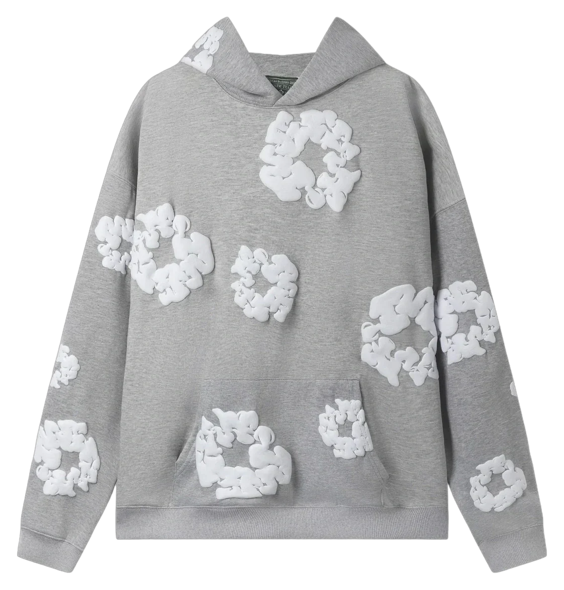 Wreath Heavyweight Fleece Set — Heather Grey