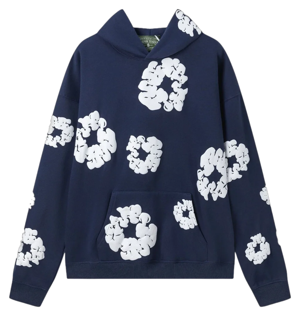 Wreath Heavyweight Fleece Set — Navy