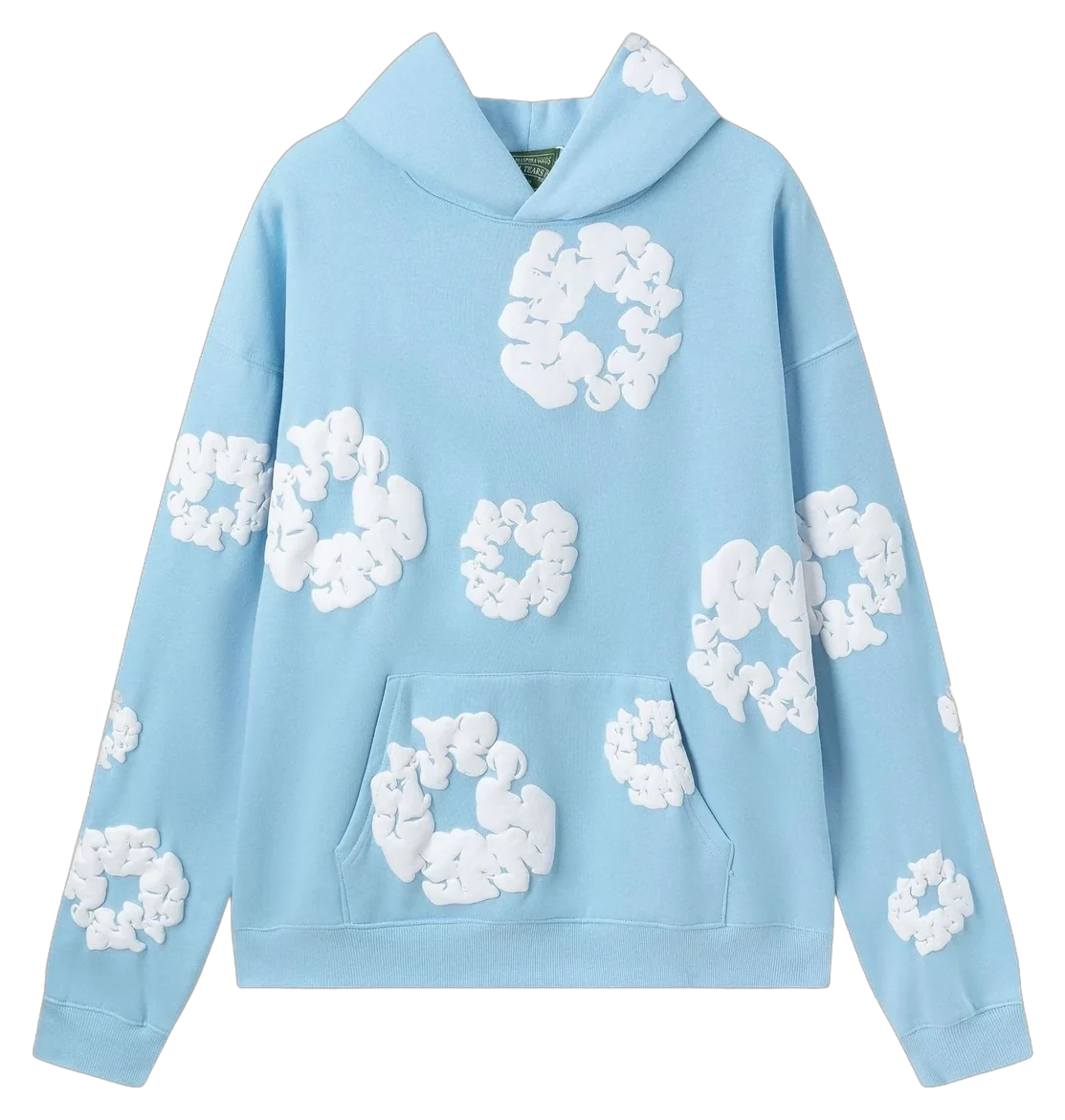 Wreath Heavyweight Fleece Set — Sky Blue