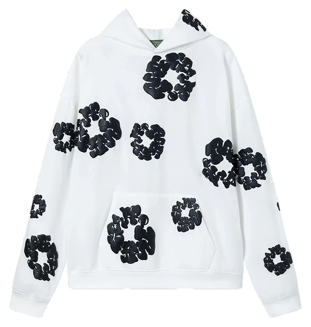 Wreath Heavyweight Fleece Set — White