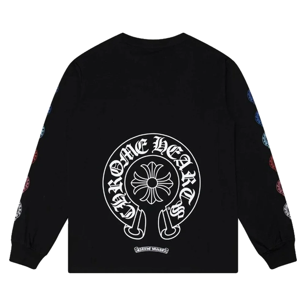 Gothic Cross Long Sleeve — Halo Cross Black