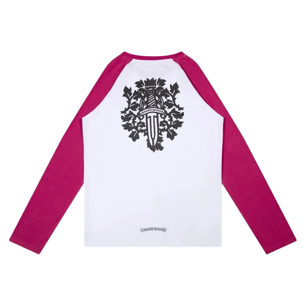 Gothic Cross Long Sleeve — Rose Raglan