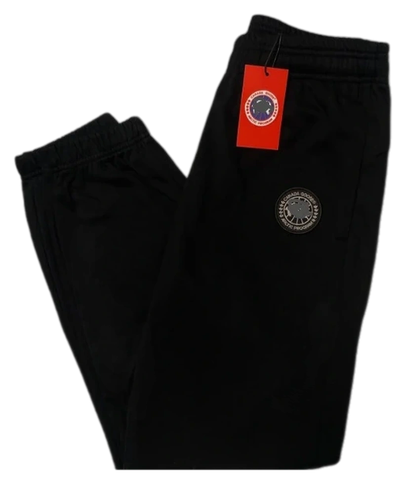 Heavyweight 370g Sweatpants — Black — Black tab