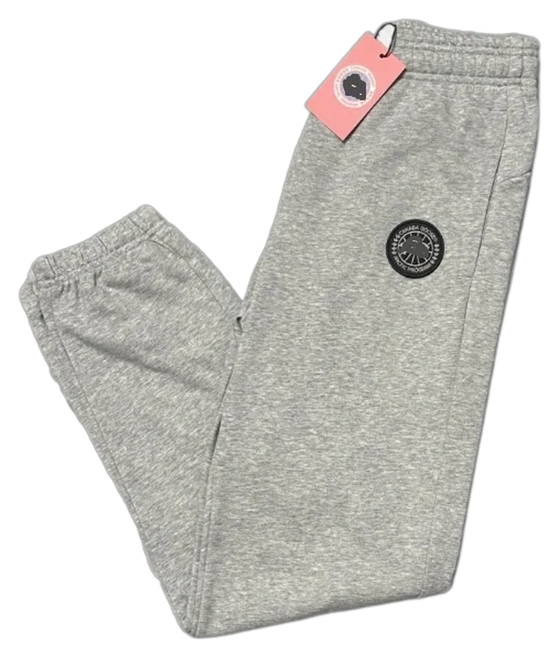 Heavyweight 370g Sweatpants — Grey — Black tab