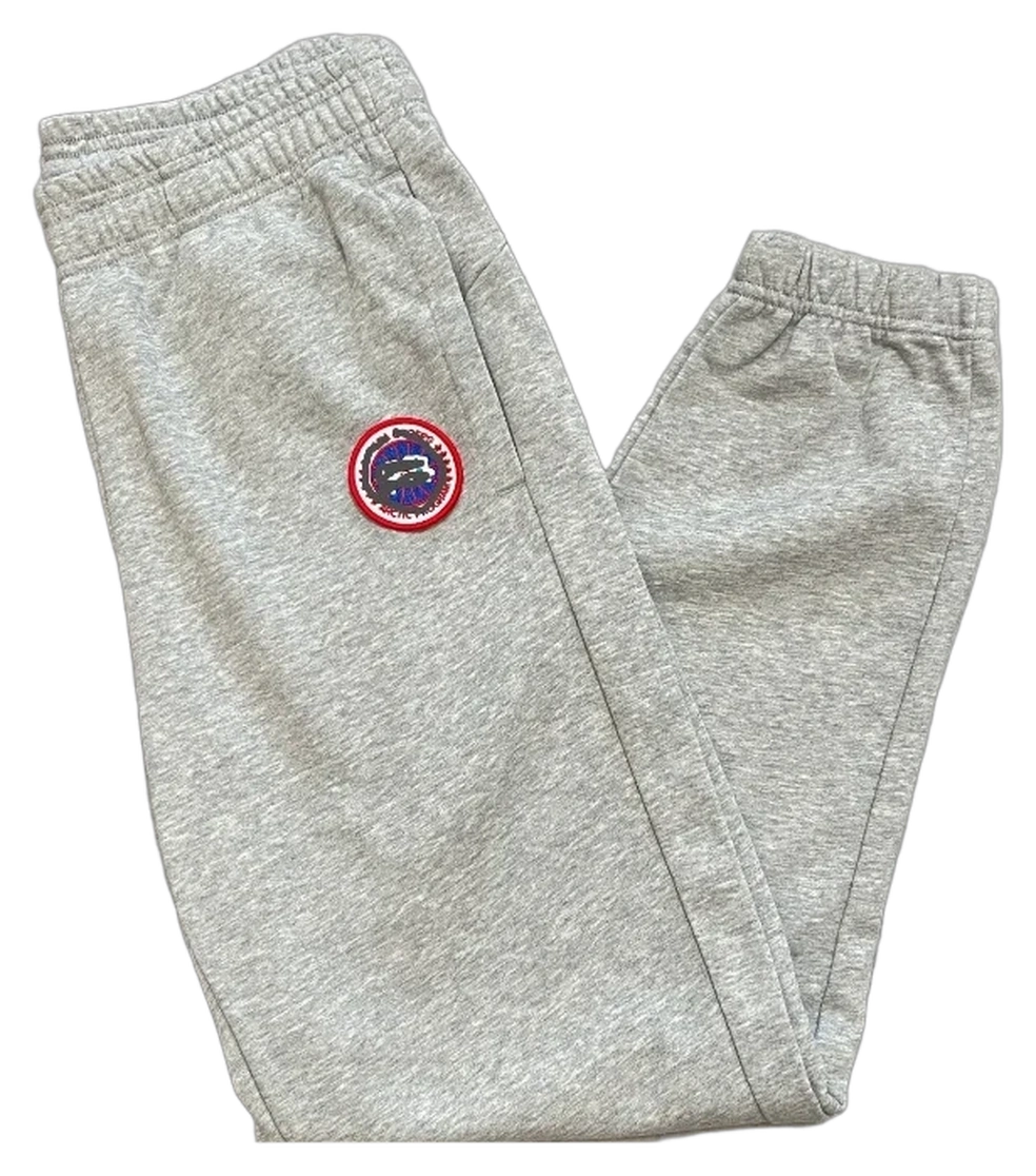 Heavyweight 370g Sweatpants — Grey — Red tab