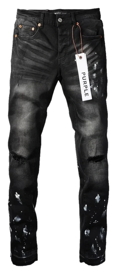 Distressed Embroidered Stretch Jeans — Wash No. 05