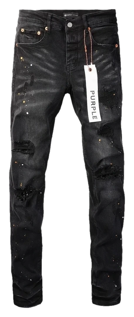 Distressed Embroidered Stretch Jeans — Wash No. 07