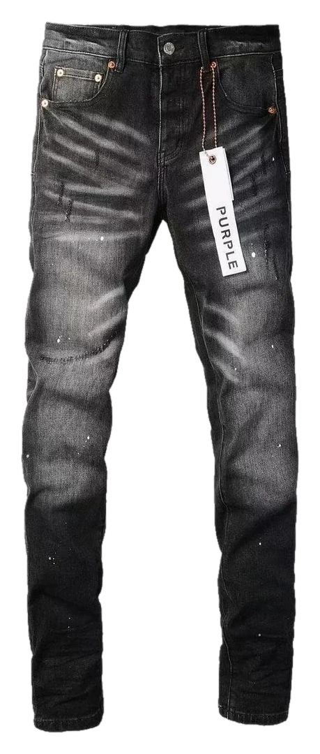 Distressed Embroidered Stretch Jeans — Wash No. 14