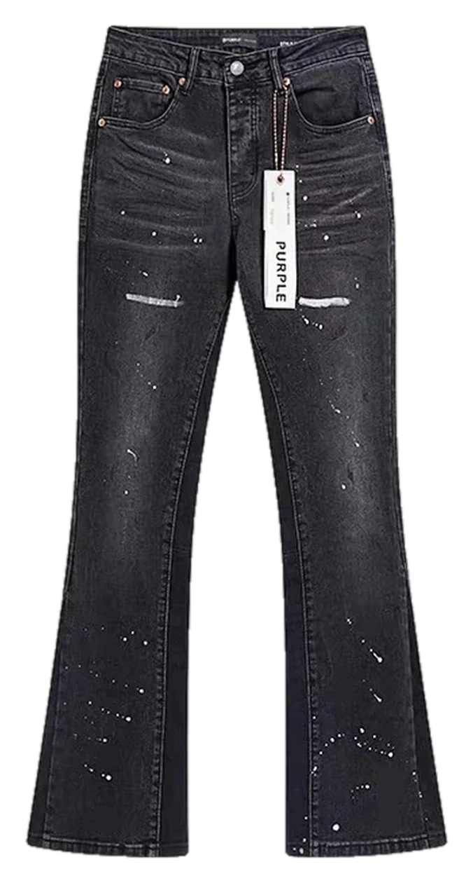 Distressed Embroidered Stretch Jeans — Wash No. 28
