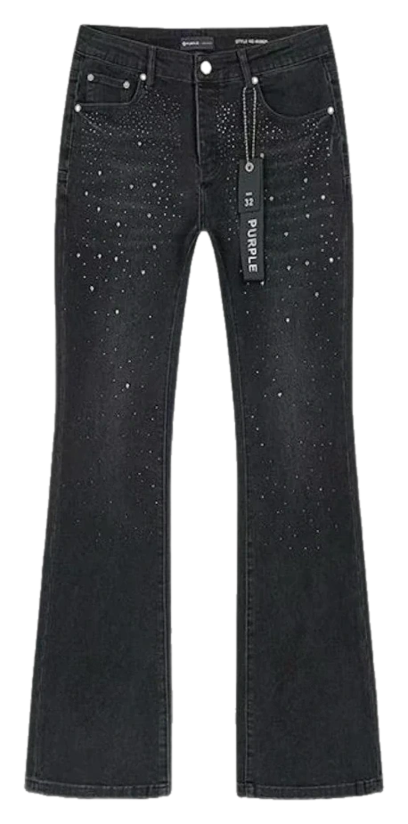 Distressed Embroidered Stretch Jeans — Wash No. 31