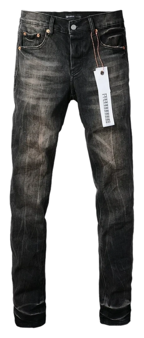 Distressed Embroidered Stretch Jeans — Wash No. 37
