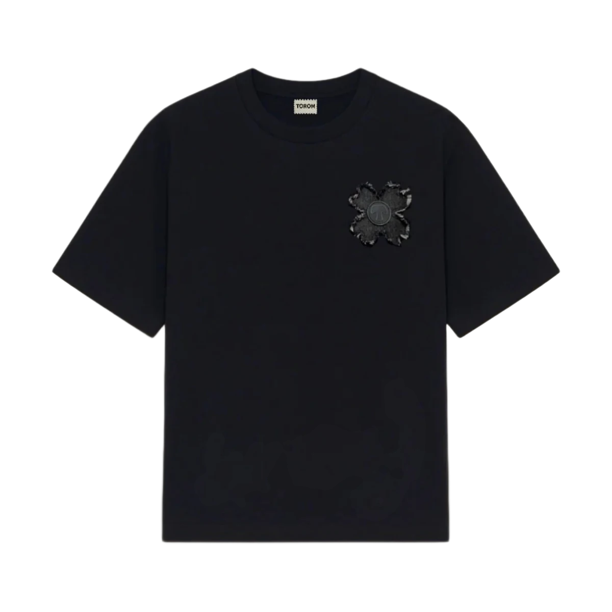 Clover Bloom Tee — Black